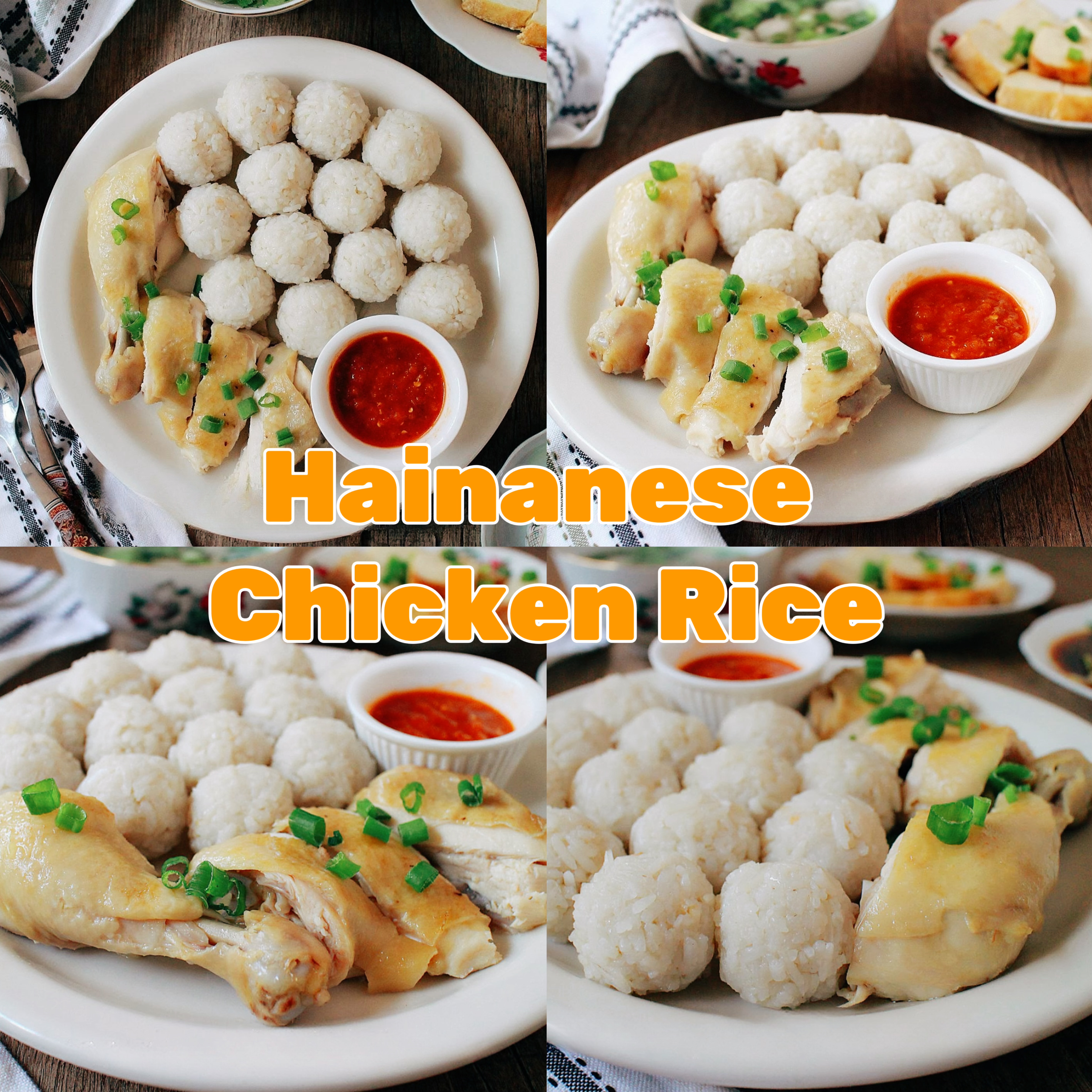 Hainanese Chicken Rice